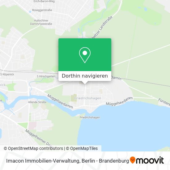 Imacon Immobilien-Verwaltung Karte