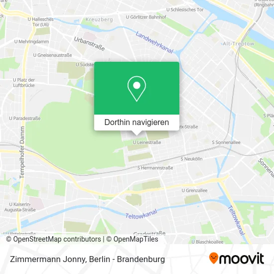 Zimmermann Jonny Karte