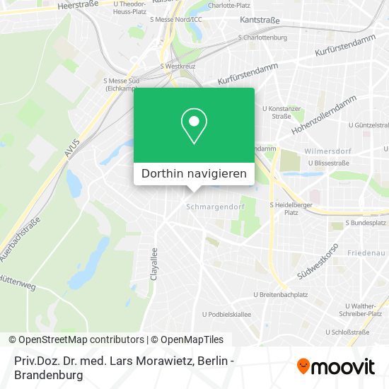 Priv.Doz. Dr. med. Lars Morawietz Karte