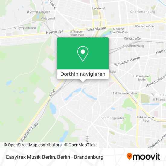 Easytrax Musik Berlin Karte