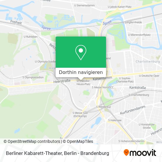 Berliner Kabarett-Theater Karte