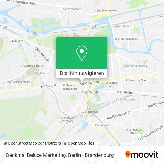 Denkmal Deluxe Marketing Karte