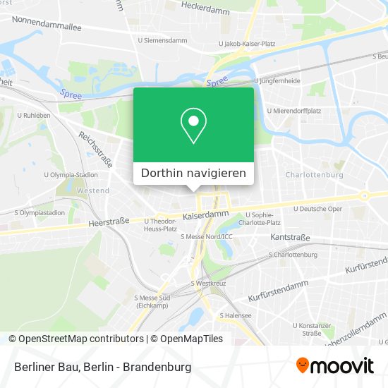 Berliner Bau Karte