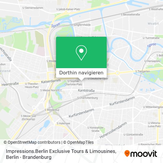 Impressions.Berlin Exclusive Tours & Limousines Karte