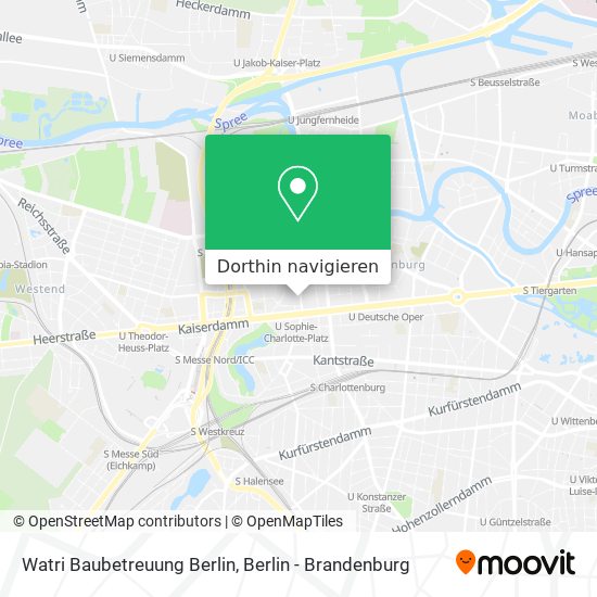 Watri Baubetreuung Berlin Karte