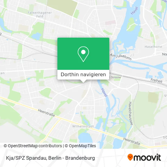 Kja/SPZ Spandau Karte