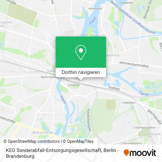 KEG Sonderabfall-Entsorgungsgesellschaft Karte