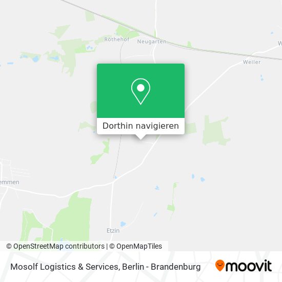 Mosolf Logistics & Services Karte