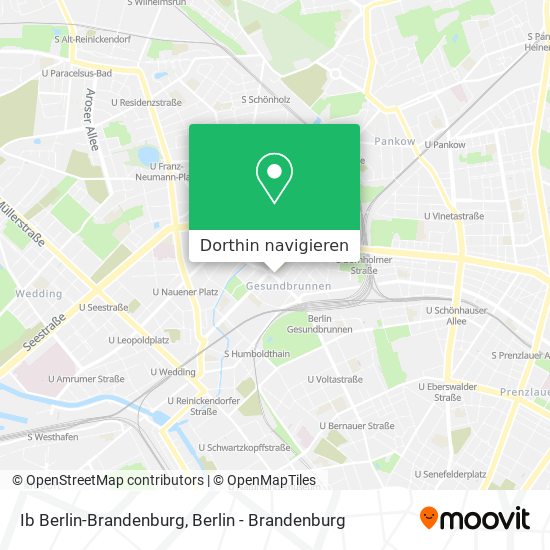 Ib Berlin-Brandenburg Karte