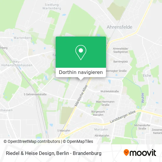 Riedel & Heise Design Karte