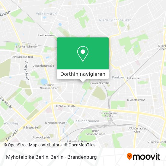 Myhotelbike Berlin Karte