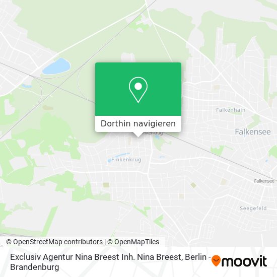 Exclusiv Agentur Nina Breest Inh. Nina Breest Karte