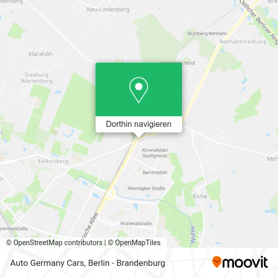 Auto Germany Cars Karte