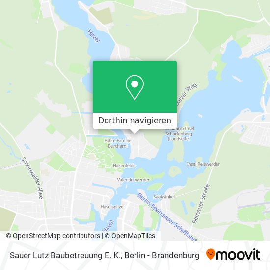 Sauer Lutz Baubetreuung E. K. Karte
