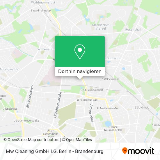 Mw Cleaning GmbH I.G Karte