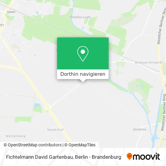 Fichtelmann David Gartenbau Karte