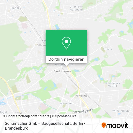 Schumacher GmbH Baugesellschaft Karte