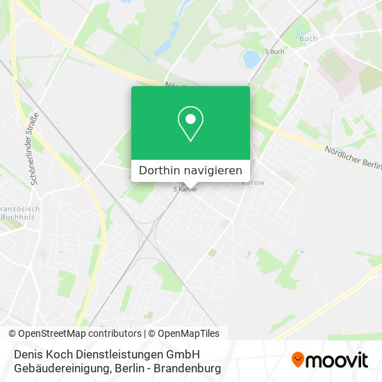 Denis Koch Dienstleistungen GmbH Gebäudereinigung Karte