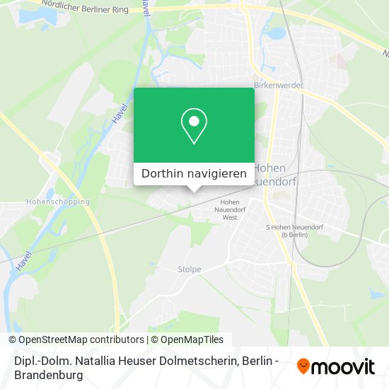 Dipl.-Dolm. Natallia Heuser Dolmetscherin Karte