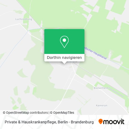 Private & Hauskrankenpflege Karte