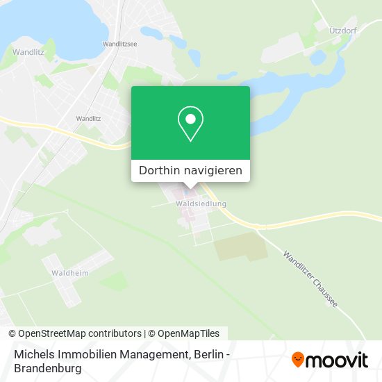 Michels Immobilien Management Karte