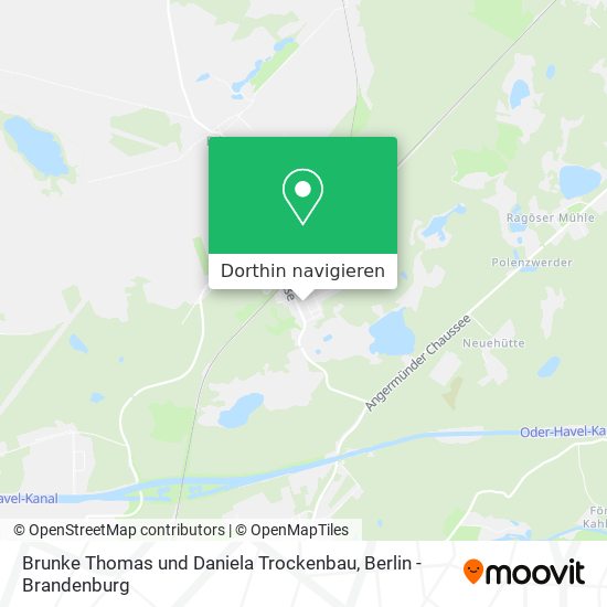 Brunke Thomas und Daniela Trockenbau Karte