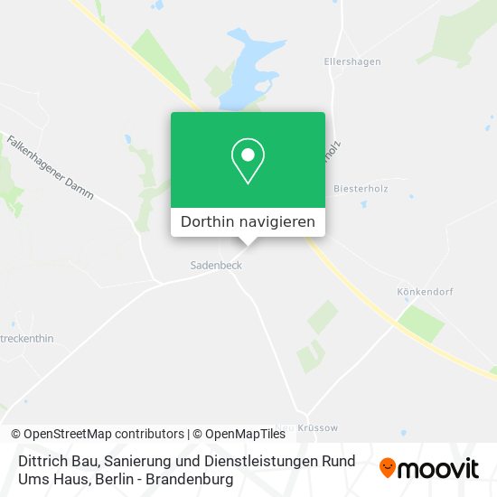 Dittrich Bau, Sanierung und Dienstleistungen Rund Ums Haus Karte