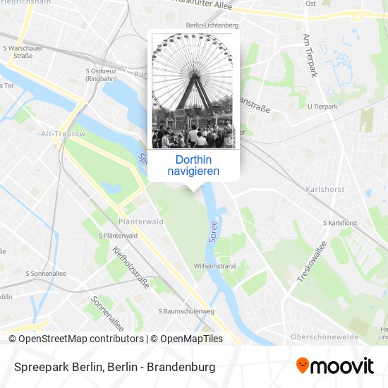 Spreepark Berlin Karte