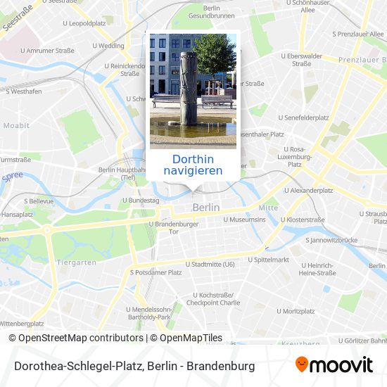 Dorothea-Schlegel-Platz Karte