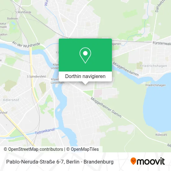 Pablo-Neruda-Straße 6-7 Karte