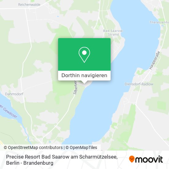 Precise Resort Bad Saarow am Scharmützelsee Karte