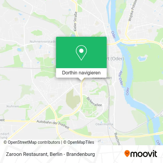 Zaroon Restaurant Karte