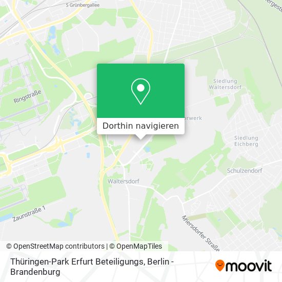 Thüringen-Park Erfurt Beteiligungs Karte