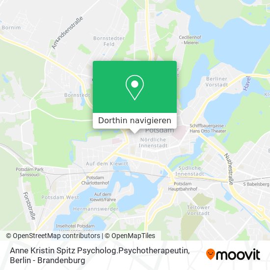 Anne Kristin Spitz Psycholog.Psychotherapeutin Karte