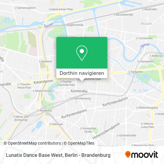 Lunatix Dance Base West Karte