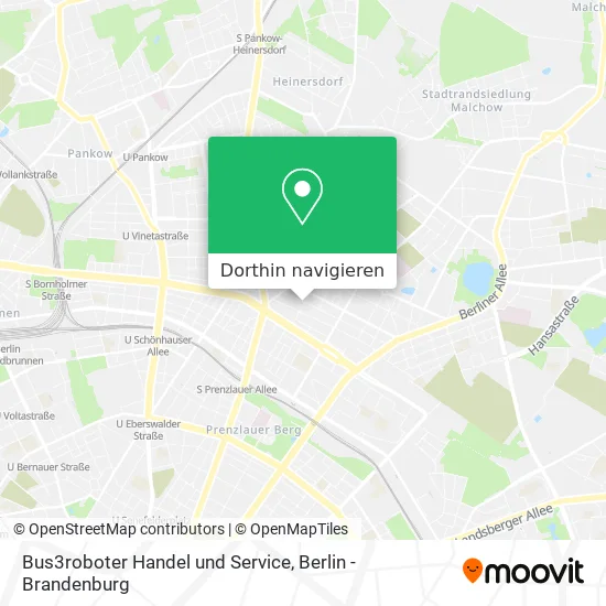 Bus3roboter Handel und Service Karte