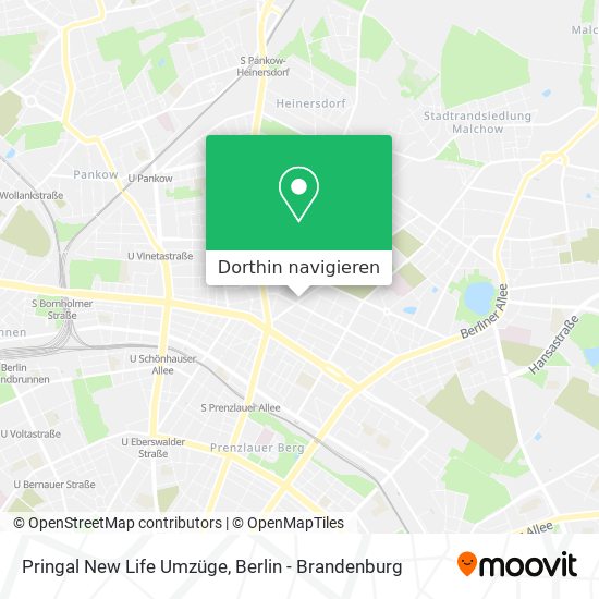 Pringal New Life Umzüge Karte