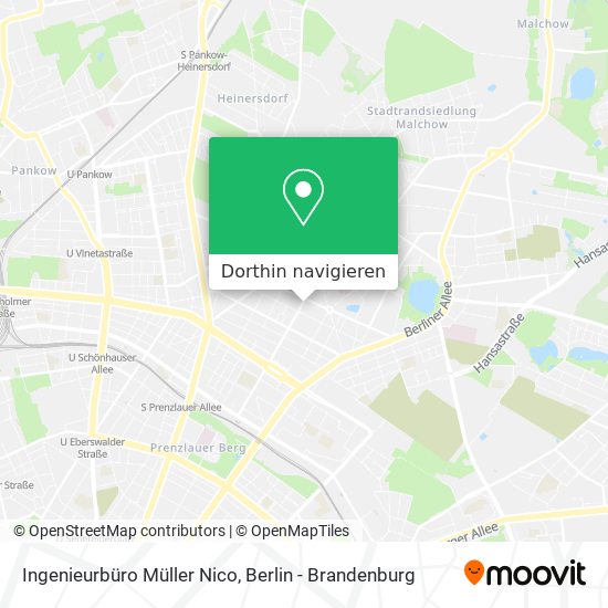 Ingenieurbüro Müller Nico Karte