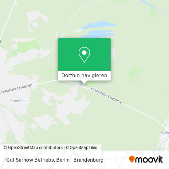 Gut Sarnow Betriebs Karte