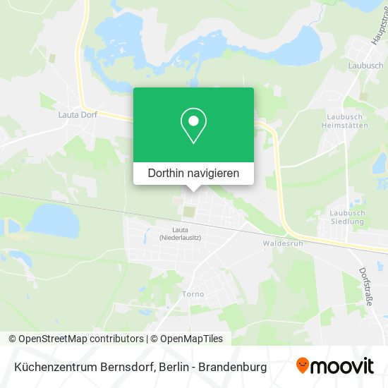Küchenzentrum Bernsdorf Karte