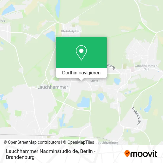 Lauchhammer Nadminstudio de Karte