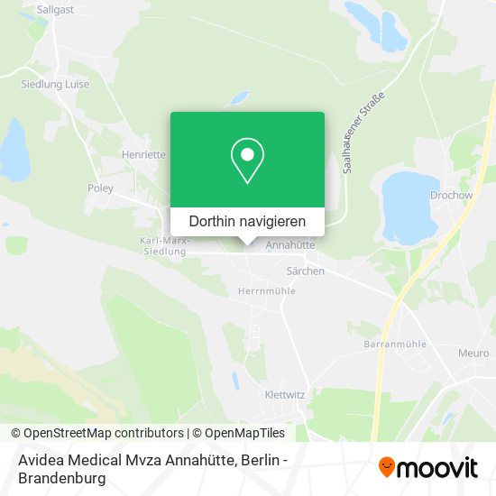 Avidea Medical Mvza Annahütte Karte