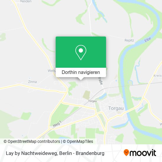 Lay by Nachtweideweg Karte