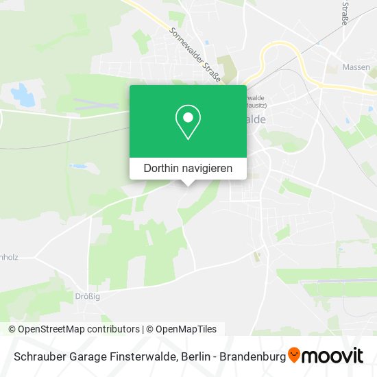 Schrauber Garage Finsterwalde Karte