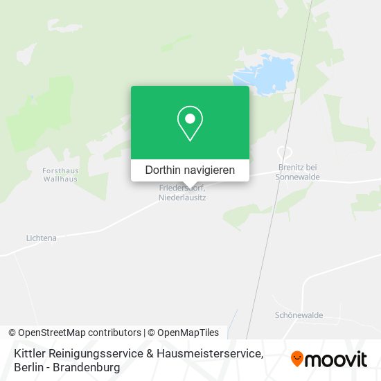 Kittler Reinigungsservice & Hausmeisterservice Karte