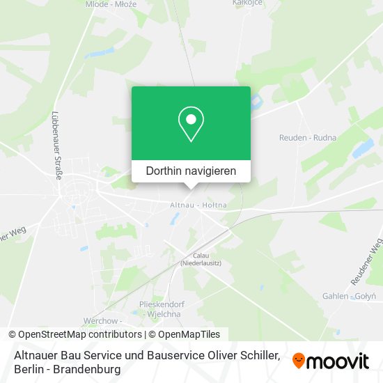 Altnauer Bau Service und Bauservice Oliver Schiller Karte