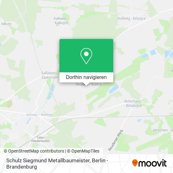 Schulz Siegmund Metallbaumeister Karte