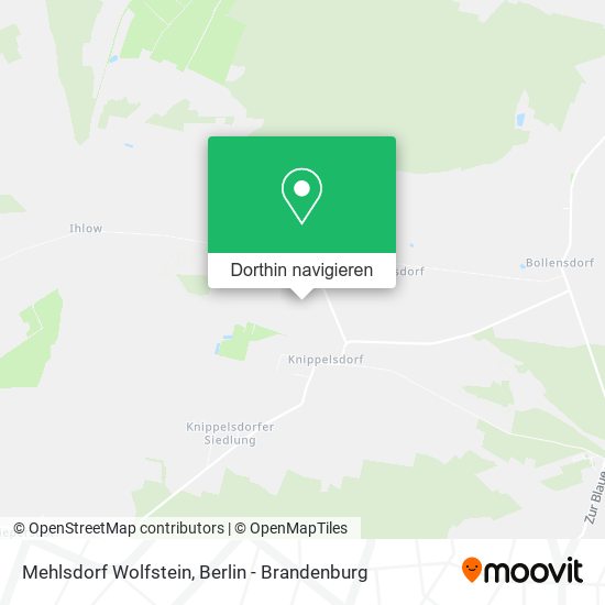 Mehlsdorf Wolfstein Karte