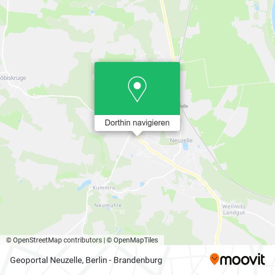 Geoportal Neuzelle Karte