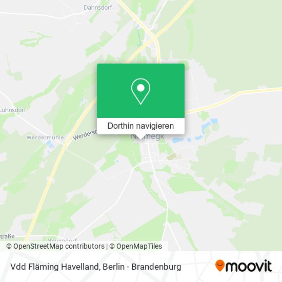 Vdd Fläming Havelland Karte